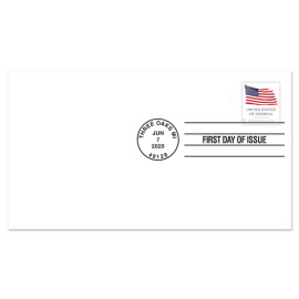 U.S. Flag 2025 First Day Cover, Stamp from Sheet of 20
